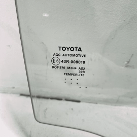 TOYOTA CAMRY 2018 - 2024 REAR RIGHT PASSENGER SIDE DOOR WINDOW GLASS OEM