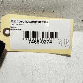 2018 - 2022 TOYOTA CAMRY REAR PASSENGER SIDE WINDOW GLASS RUN CHANNEL SEAL OEM