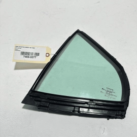 2018-2024 TOYOTA CAMRY SE DOOR WINDOW FIXED VENT GLASS REAR LEFT OEM