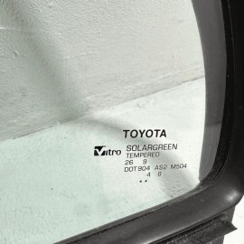 2018-2024 TOYOTA CAMRY SE DOOR WINDOW FIXED VENT GLASS REAR LEFT OEM