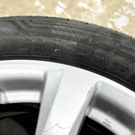 TOYOTA CAMRY 2018-2020 Alloy Factory Silver Wheel 215 55 R17 Tire 17x7.5 OEM