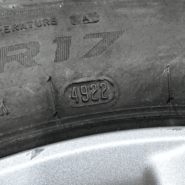 TOYOTA CAMRY 2018-2020 Alloy Factory Silver Wheel 215 55 R17 Tire 17x7.5 OEM