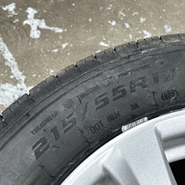 TOYOTA CAMRY 2018-2020 Alloy Factory Silver Wheel 215 55 R17 Tire 17x7.5 OEM