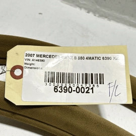 2007-2013 MERCEDES S550 W221 FRONT RIGHT OR LEFT DOOR BODY WEATHERSTRIP SEAL OEM