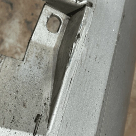 AUDI A8L 2011-2015 LEFT DRIVER SIDE SKIRT ROCKER PANEL MOLDING OEM