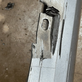 AUDI A8L 2011-2015 LEFT DRIVER SIDE SKIRT ROCKER PANEL MOLDING OEM