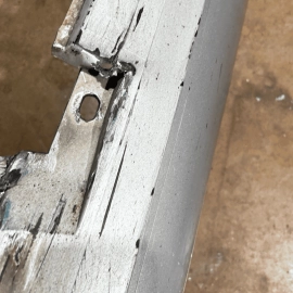 AUDI A8L 2011-2015 LEFT DRIVER SIDE SKIRT ROCKER PANEL MOLDING OEM