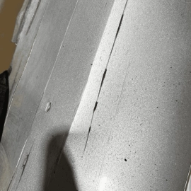 AUDI A8L 2011-2015 LEFT DRIVER SIDE SKIRT ROCKER PANEL MOLDING OEM