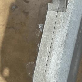 AUDI A8L 2011-2015 LEFT DRIVER SIDE SKIRT ROCKER PANEL MOLDING OEM