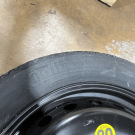 AUDI A8 L EMERGENCY SPARE TIRE WHEEL CONTINENTAL 145 80 R19 OEM 2011 - 2018