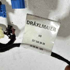 2007-2010 MERCEDES S550 W221 REAR LEFT DRIVER SIDE DOOR WIRING WIRE HARNESS OEM