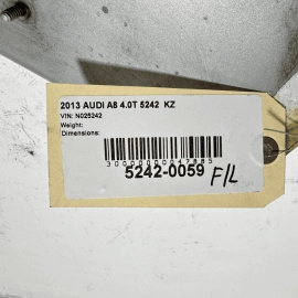 Front Left Frame Rail Bracket Impact Beam Audi A8 2011-2018 OEM