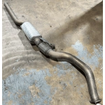 2013-2017 AUDI A8 L RIGHT PASSENGER SIDE EXHAUST DOWN MUFFLER PIPE OEM