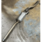 2013-2017 AUDI A8 L LEFT DRIVER SIDE EXHAUST DOWN MUFFLER PIPE OEM