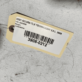 Windshield Washer Fluid Tank Bottle Reservoir Acura TLX 2021-2023 OEM