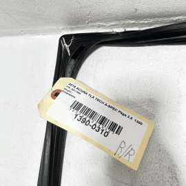 2015-2020 ACURA TLX REAR RIGHT PASSENGER SIDE DOOR WINDOW GLASS RUN CHANNEL OEM