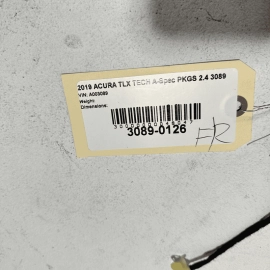 2018-2020 ACURA TLX FRONT RIGHT SIDE DOOR WIRING HARNESS SUBCORD SUB WIRE OEM