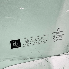 ACURA MDX 2014 - 2020 FRONT LEFT DRIVER SIDE DOOR WINDOW GLASS GENUINE OEM