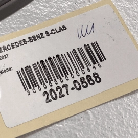 2010-2013 MERCEDES-BENZ W221 S550 Interior Windshield Rain Sensor Cover Gra