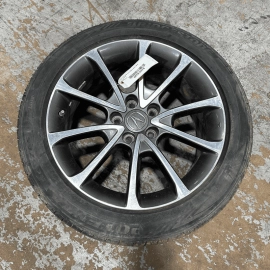 2015-2020 ACURA TLX WHEEL RIM R18 18X7.5J & TIRE 225/50/R18 10 SPOKE 1PCS OEM