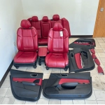 ACURA TLX A-SPEC SEAT & DOOR TRIMS FULL SET MADDER RED LEATHER OEM 2018-2020