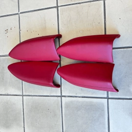 ACURA TLX A-SPEC SEAT & DOOR TRIMS FULL SET MADDER RED LEATHER OEM 2018-2020