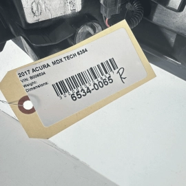 ACURA MDX 2014 - 2020 REAR RIGHT PASSENGER SIDE OUTER TAILLIGHT LIGHT LAMP OEM