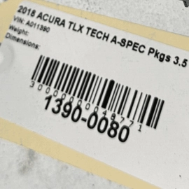 ACURA TLX 2018-2020 3.5L FWD ACTIVE NOISE CONTROL MODULE COMPUTER UNIT OEM
