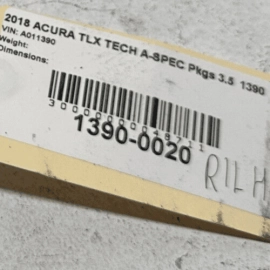ACURA TLX 2015-2020 RDX REAR LEFT DRIVER SIDE DOOR LOWER HINGE OEM =NH731PX=