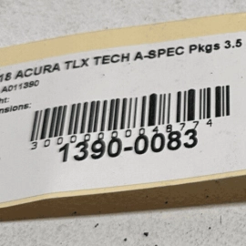 ACURA TLX 2018-2020 PARKING CONTROL SENSOR MODULE UNIT & MOUNT BRACKET OEM