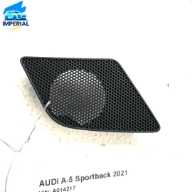 AUDI 18-23 A5 SPORTBACK REAR PASSENGER SIDE DOOR AUDIO SPEAKER GRILLE COVER