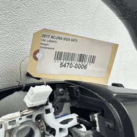 2017-2020 Acura MDX AWD Leather Steering Wheel W/ Switches & Paddle Shifter OEM 2017-2020 Acura MDX AWD Leather Steering Wheel W/ Switches & Paddle Shifter OEM