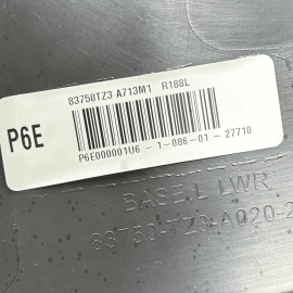 2018-2020 ACURA TLX A-SPEC REAR LEFT DRIVER SIDE INTERIOR DOOR TRIM PANEL OEM