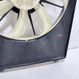 2014-2020 ACURA MDX FRONT PASSANGER SIDE RADIATOR COOLING FAN MOTOR & SHROUD OEM