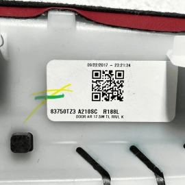 Rear Left Side Door Arm Armrest Lining Trim Cover Acura TLX A-SPEC 2018-2020 OEM Rear Left Side Door Arm Armrest Lining Trim Cover Acura TLX A-SPEC 2018-2020 OEM