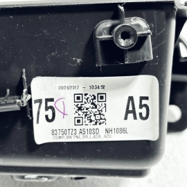 Rear Left Driver Side Door Window Switch Button Trim Acura TLX 2018-2020 OEM Rear Left Driver Side Door Window Switch Button Trim Acura TLX 2018-2020 OEM