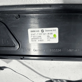 2011-2016 BMW 528I F10 REAR LEFT SIDE DOOR SILL SCUFF PLATE PANEL TRIM OEM