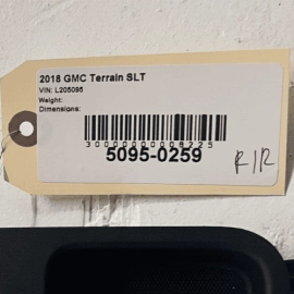 GMC TERRAIN 2018-2023 REAR PASSENGER DOOR WINDOW SWITCH BEZEL TRIM PLATE OE