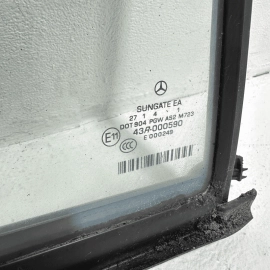 MERCEDES S550 W221 2007-2013 REAR PASSENGER SIDE DOOR QUARTER GLASS WINDOW OEM