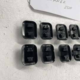 2003-2009 HUMMER H2 CLIPS CLAMPS SET OEM FASTENING THE AIR CONDITIONING PIP