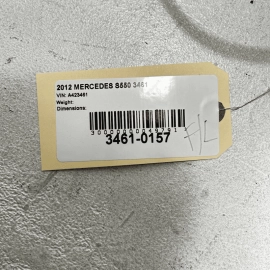 2007-2013 Mercedes W221 S550 Front Left Driver Side Seat Belt Buckle OEM Beige