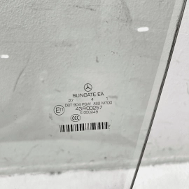 2012 MERCEDES S550 FRONT LEFT DRIVER SIDE DOOR WINDOW GLASS OEM