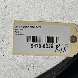 ACURA MDX 2014-2020 REAR RIGHT PASSENGER SIDE LOWER REARWARD CONTROL ARM OEM ACURA MDX 2014-2020 REAR RIGHT PASSENGER SIDE LOWER REARWARD CONTROL ARM OEM