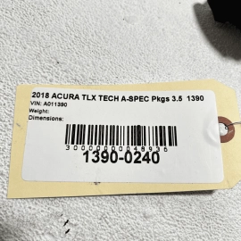 Front Lower Center Bumper Cover Molding Acura TLX A-Spec 2018-2020 OEM