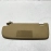 2012 Mercedes S550 Right Side Sun Visor Shade Sunvisor Beige OEM