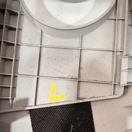 2018-2023 Kia Rio Center Left Driver Side B Pillar Upper Trim Cover OEM