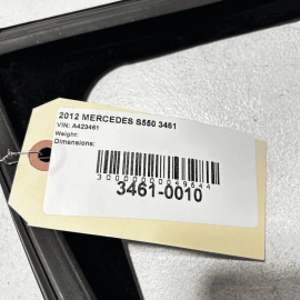 2007-2013 MERCEDES S550 FRONT DRIVER WINDOW RUN CHANNEL GASKET SEAL OEM