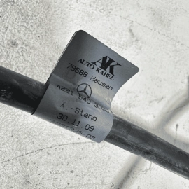 Mercedes W221 S550 4.6L Battery Starter Alternator Wire Harness OEM 2012-2013