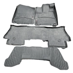 2017 Honda Pilot Elite All Weather Tech Season Floor Rubber Mat Full Set OEM