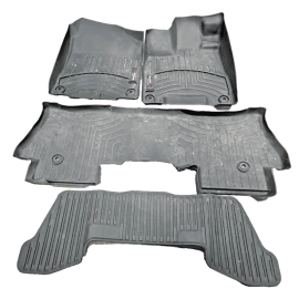 2017 Honda Pilot Elite All Weather Tech Season Floor Rubber Mat Full Set OEM